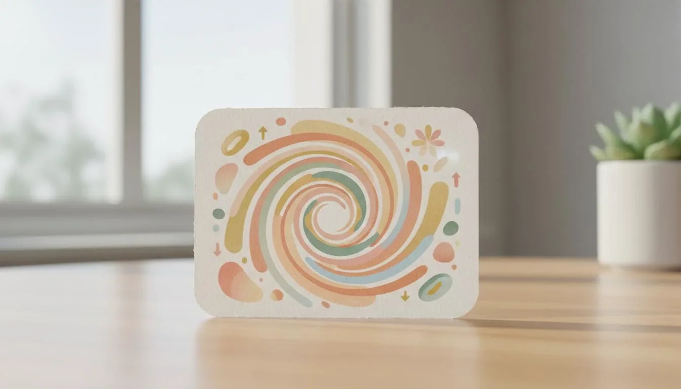 Money worry script illustration