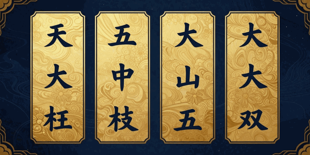 Four Pillars of Destiny illustration