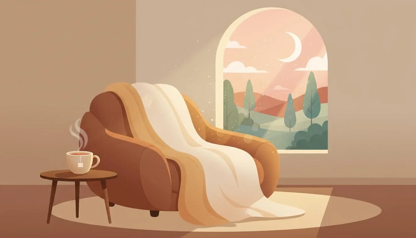 Breakup self-care illustration