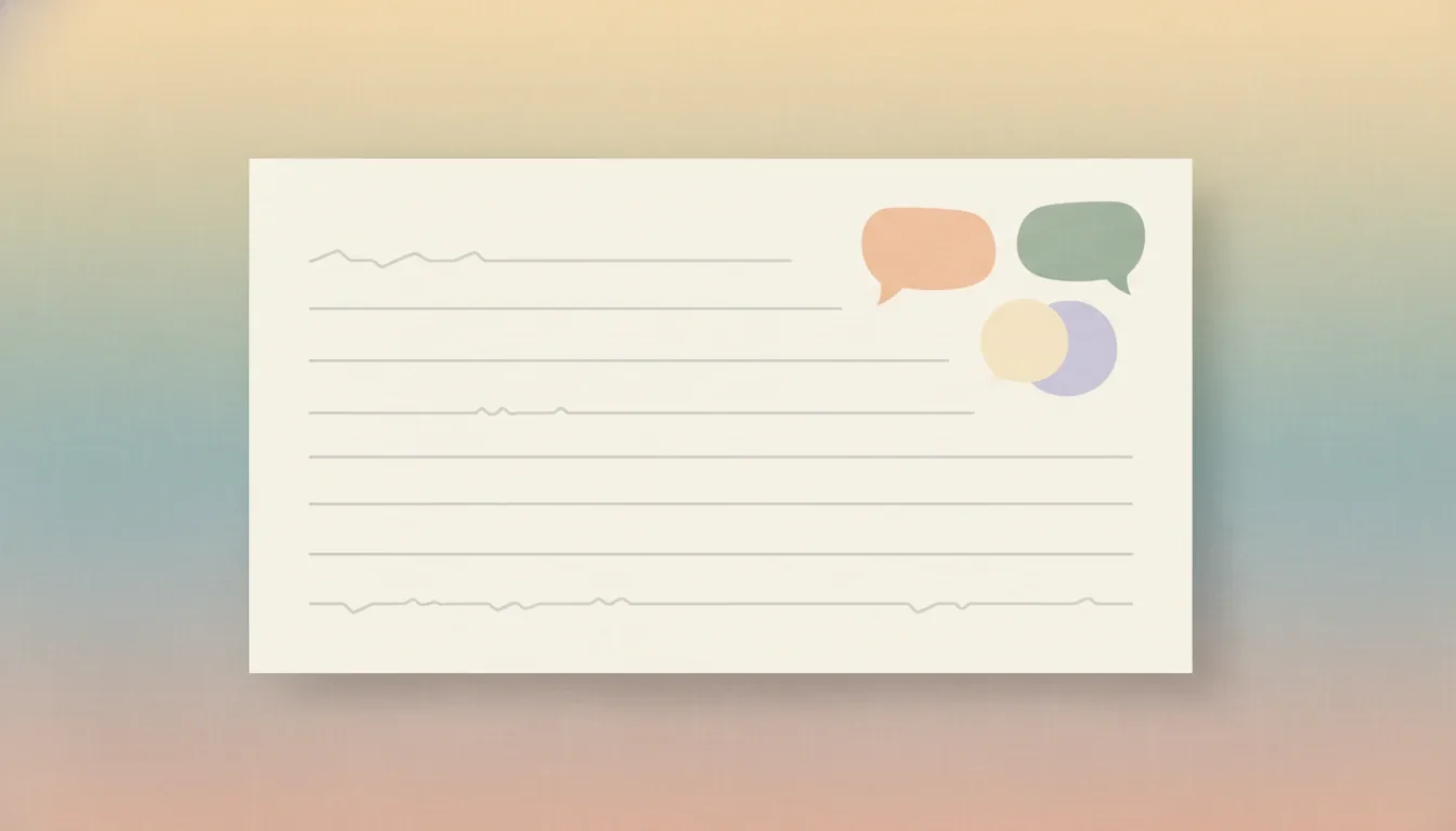 Say no templates illustration