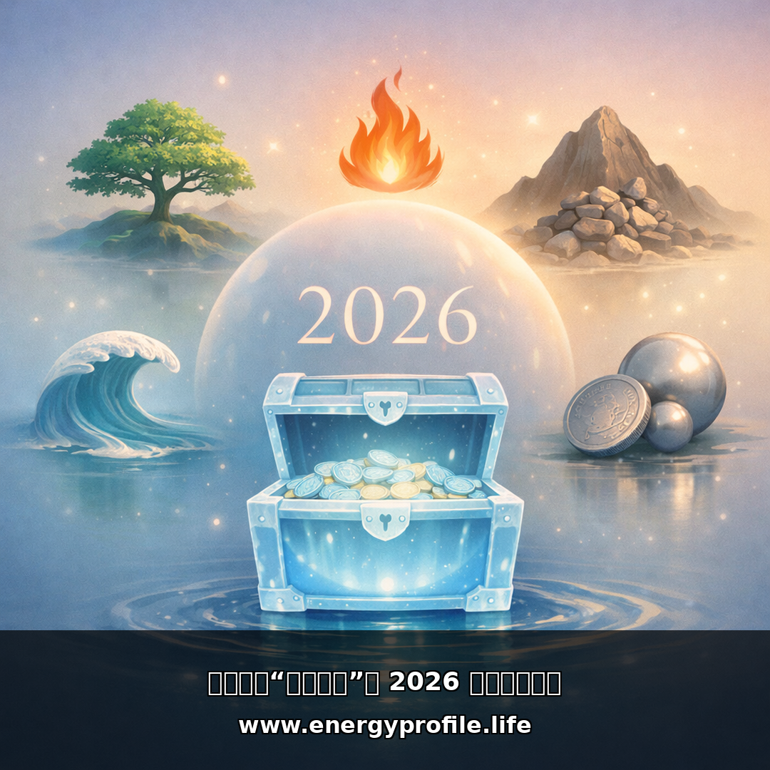 Water energy savings and emotional reserve illustration